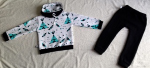 Teepee set - trousers + blouse with chimney