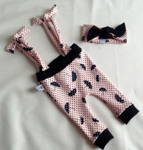 Tie umbrella set and headband