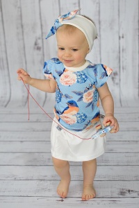 Hummingbird set - skirt, headband and t-shirt (1) (1) (1)