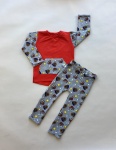 Gold Batman set - trousers + blouse (1) (1) (1) (1) (1) (1) (1)