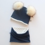 Patches set with mint bow - cap and chimney scarf (1) (1) (1) (1) (1) (1) (1)