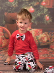 Christmas Mouse set - Trousers + body  (1)