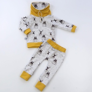 Bear set - trousers + blouse with chimney