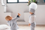 Tiul set with pom-pom - cap and neckerchief (1)