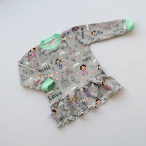 Foxes blouse with a zip  (1) (1) (1)