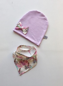 Roses set - cap and neckerchief (1)