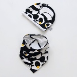 Neavy blue and white Mickey set with small ears - cap and neckerchief (1) (1)