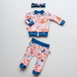 Ecru Hummingbird set - blouse with chimney + leggins (1) (1) (1) (1) (1) (1)