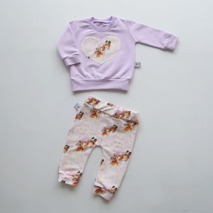 Roses set - blouse and leggins (1)