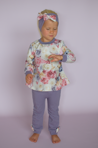 Field flowers set - leggins + blouse + headband (1) (1) (1) (1) (1)
