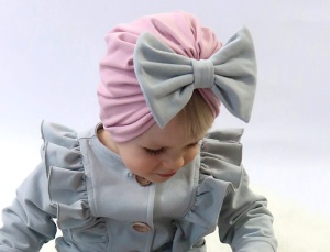 Turban róż kwarcowy z popielem