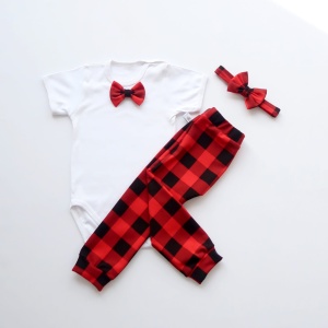 Black-red squared family set - Dad&Son  (1) (1)
