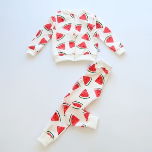 Ecru Hummingbird set - blouse with chimney + leggins (1) (1) (1) (1) (1) (1)