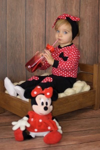 Pink and spots set - blouse + leggins (1) (1) (1)