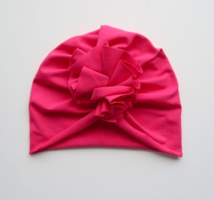 Letni turban fuksja