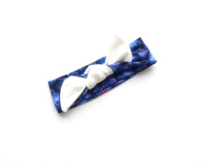 Droples on ecru headband (1)