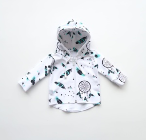 Foxes blouse with a zip  (1)