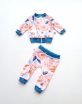 Ecru Hummingbird set - blouse with chimney + leggins (1) (1) (1) (1) (1)
