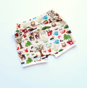 Forest animals shorts (2)