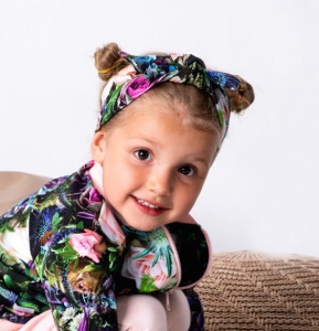 Droples on ecru headband (1) (1) (1) (1) (1)