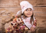 White and spots set with smal ears and fringe - cap and neckerchief (1) (1) (1)
