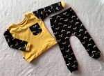 Gold Batman set - trousers + blouse
