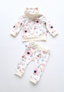 Birds set - leggins + blouse  