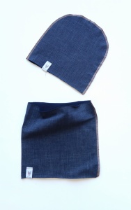 Photographer Mickey set with small ears - cap and chimney scarf (1) (1) (1)