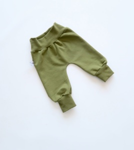 Baggy bezuciskowe khaki