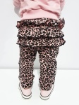 Legginsy panterka z falbankami