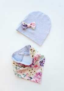 Spots set with big bow - cap and neckerchief (1) (1) (1) (1) (1) (1)