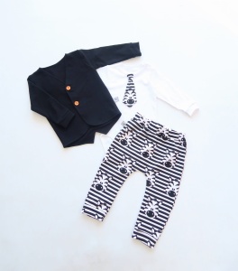 Neavy blue set with buttons - trousers, body and coat (1) (1) (1)