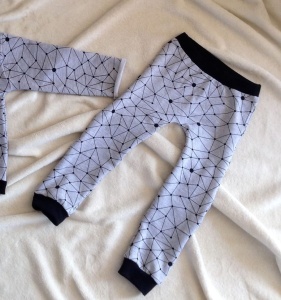 Spider's web trousers