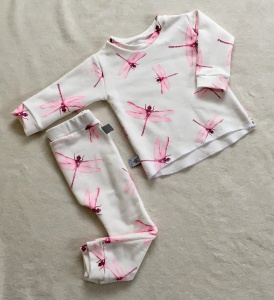 Komplet ważki - longsleeve+legginsy