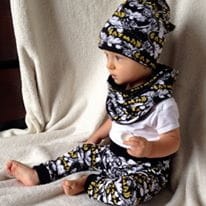 Czapka batman rysunek