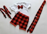 Black-red squared family set - Dad&Son  (1) (1)