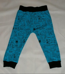 Blue creatures trousers