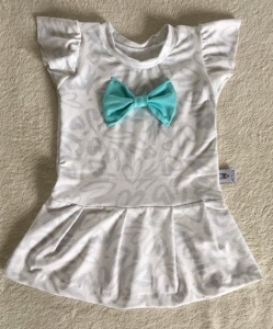 Hearts dress with bow