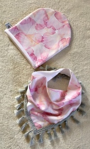 Roses petals set -  cap and neckerchief