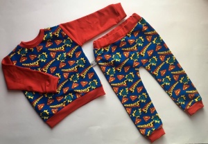 Batman drawing set - trousers + blouse (1)