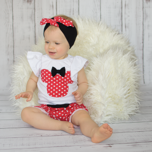 Hummingbird set - body, headband and shorts (1)
