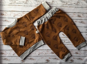 Gold Batman set - trousers + blouse (1) (1) (1)