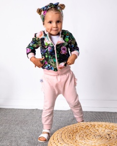 Ecru Hummingbird set - blouse with chimney + leggins (1) (1) (1) (1) (1) (1) (1) (1)